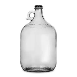 Glass Bottle, Carboy Bottle, With Screw Cap, GEO