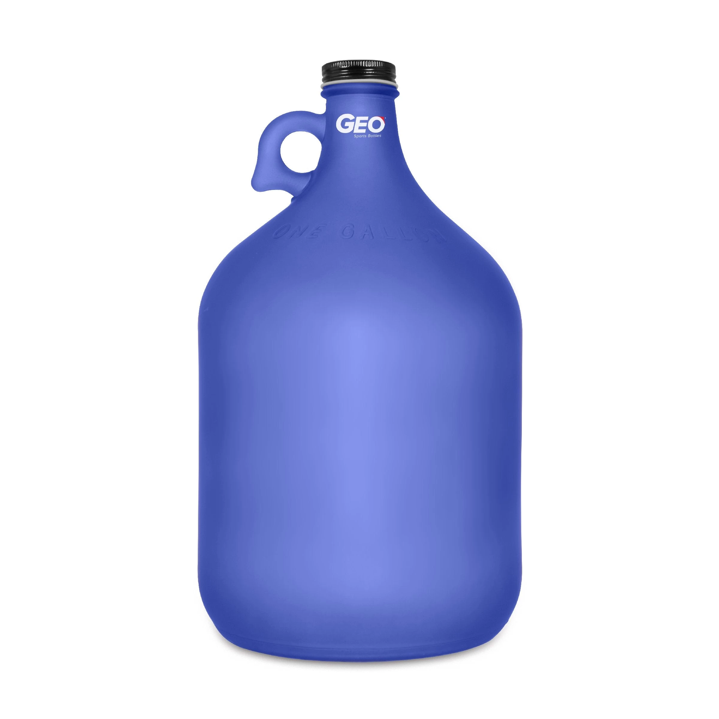 Geo 1 Gallon Frosted Glass Bottles (4-Pack) - Image 6