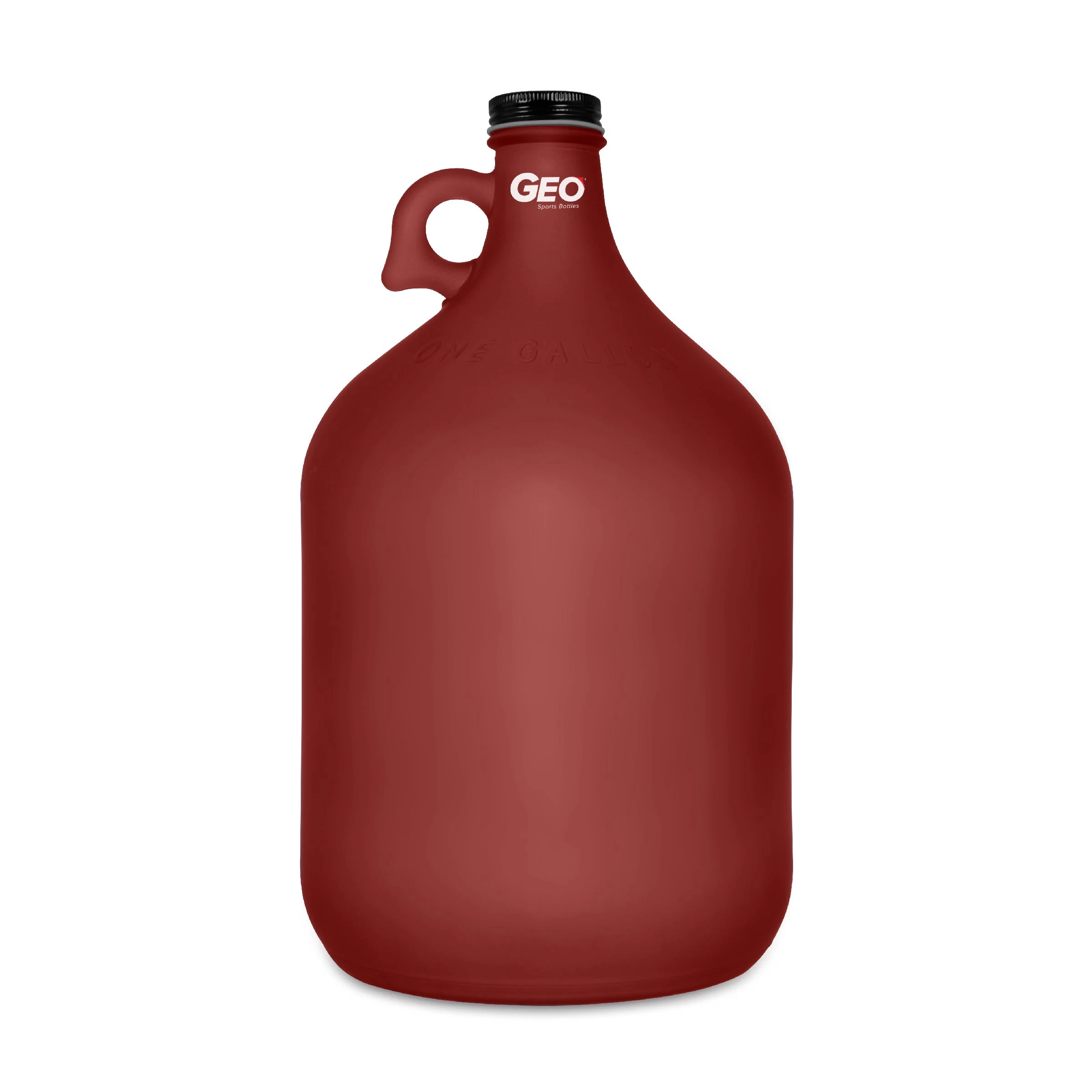 Geo 1 Gallon Frosted Glass Bottles (4-Pack) - Image 5