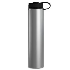 25 Ounce Stainless Steel Water Bottle, Sports Bottle, With Wide Open Mouth And Double Wall, GEO