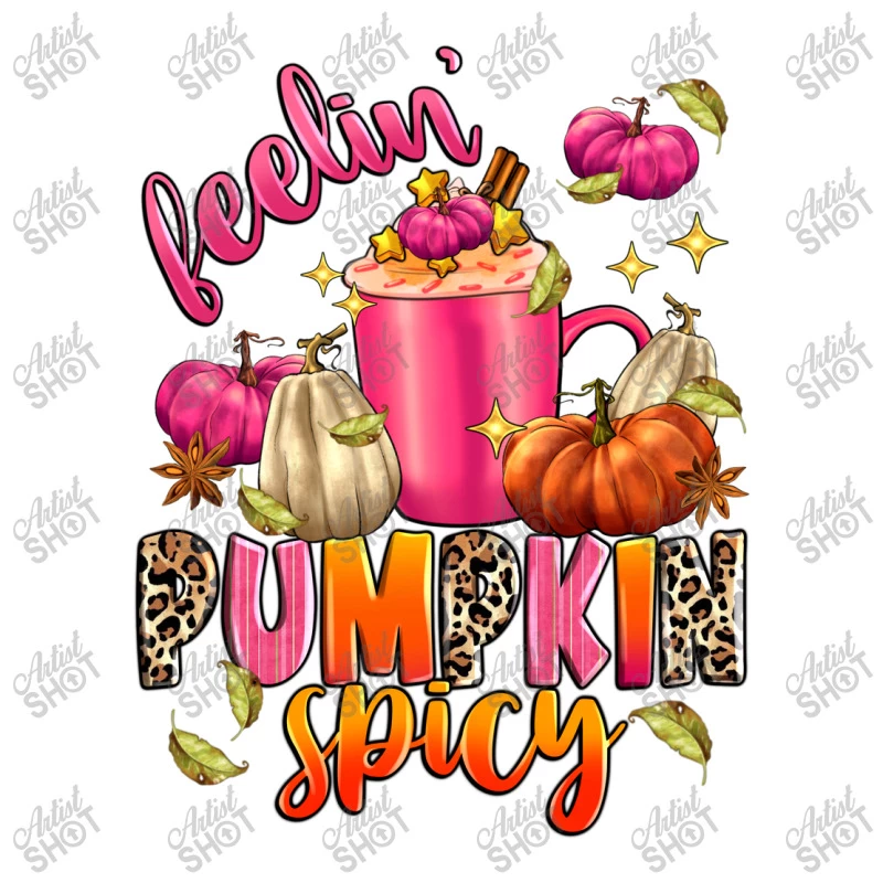 Feelin' Pumpkin Spicy Stainless Steel Water Bottle - Image 3