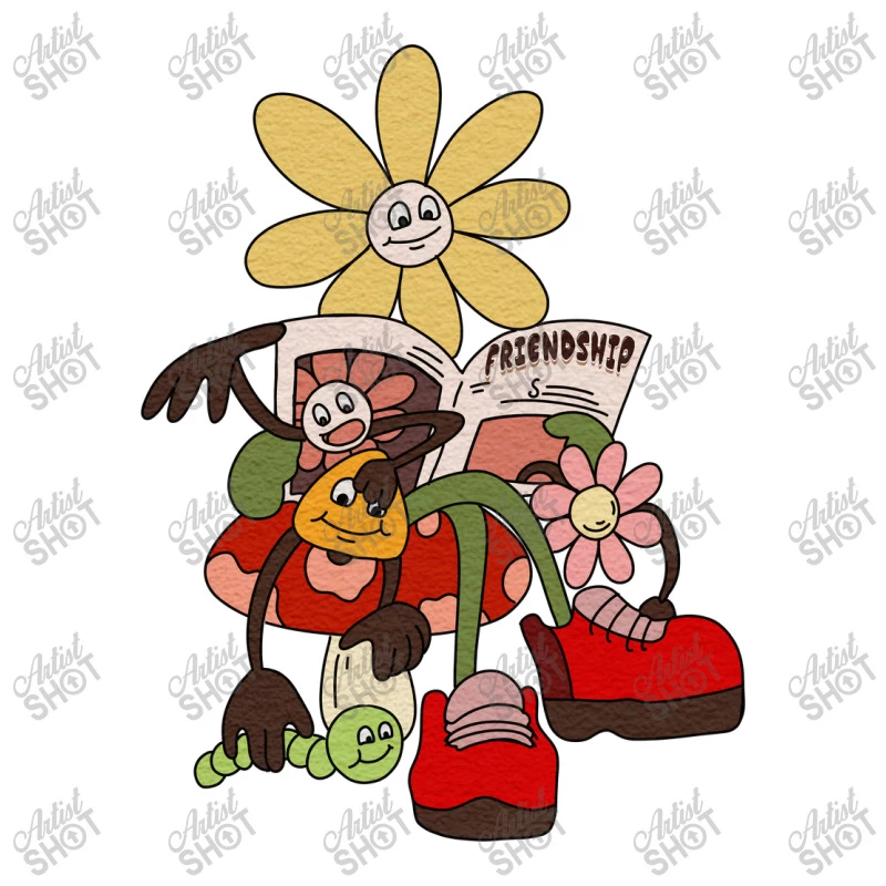 Friendship Sublimation Stainless Steel Water Bottle - Image 3