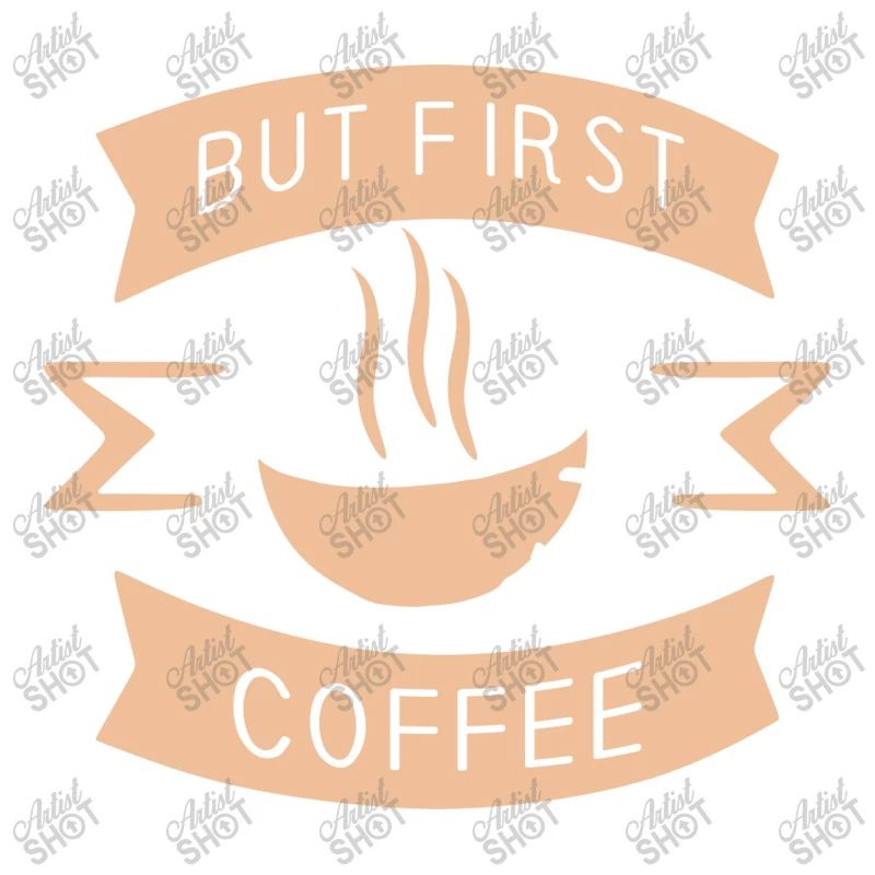 But First Coffee Stainless Steel Water Bottle - Image 3