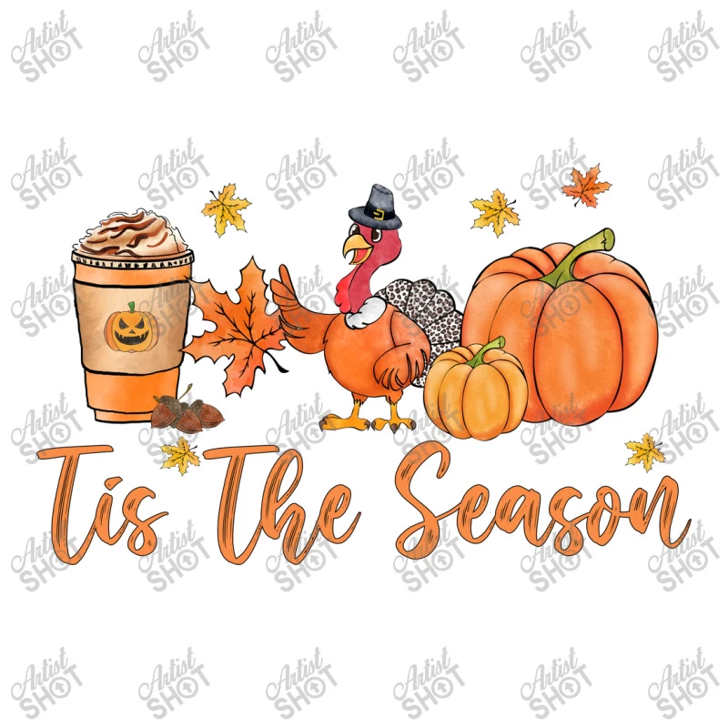 Tis The Season Sublimation Stainless Steel Water Bottle - Image 3