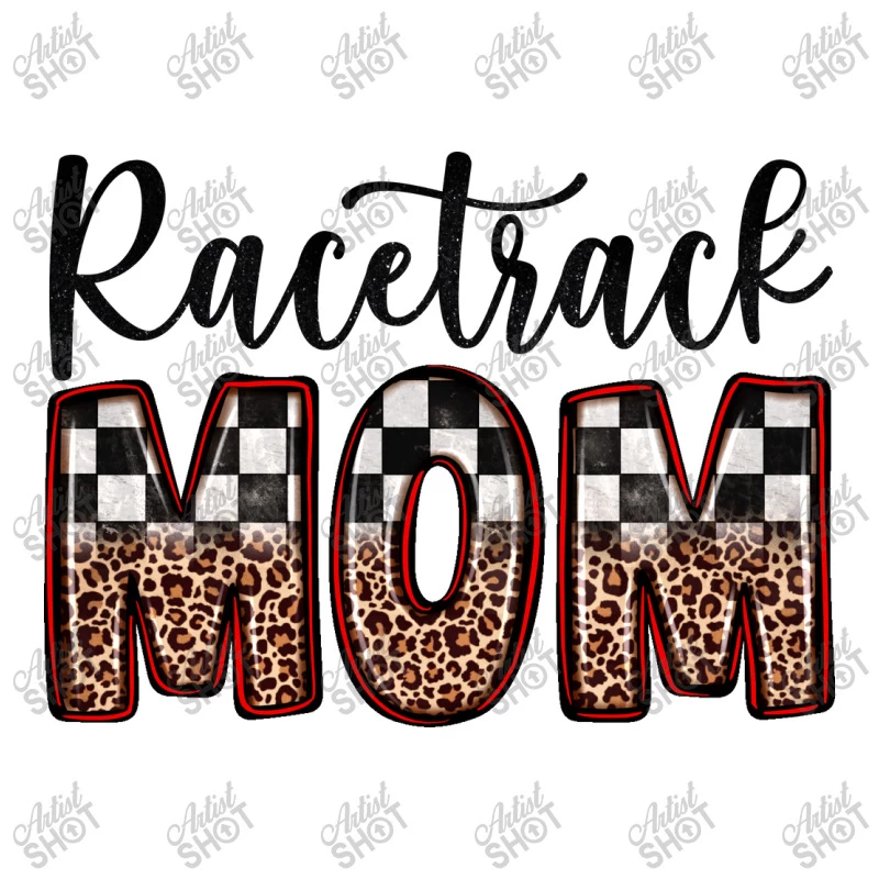 Racetrack Mom Stainless Steel Water Bottle - Image 3