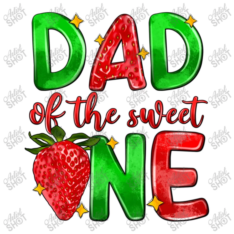 Dad Of The Sweet One Stainless Steel Water Bottle - Image 3