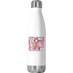 Breast Cancer Stainless Steel Water Bottle