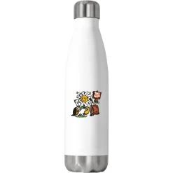 Back To Nature Stainless Steel Water Bottle