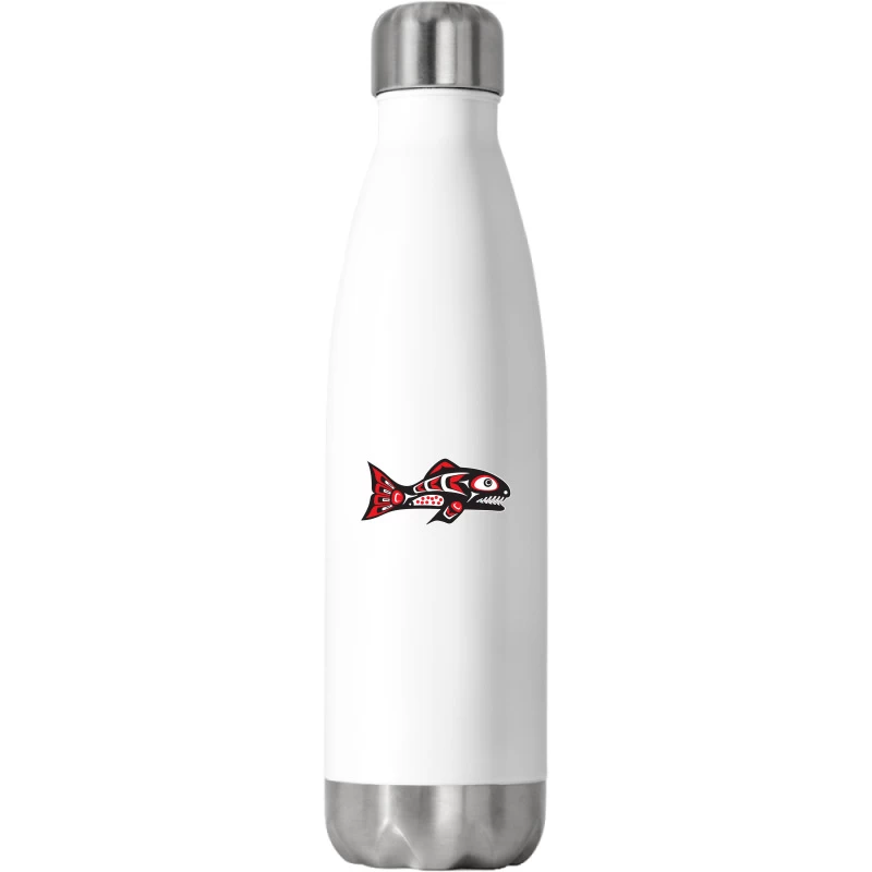 Native Salmon Stainless Steel Water Bottle