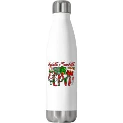Santa's Favorite LPN Licensed Practical Nurse Stainless Steel Water Bottle