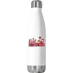 Valentines Day Teacher Stainless Steel Water Bottle