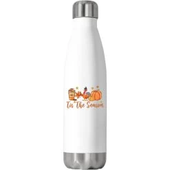 Tis The Season Sublimation Stainless Steel Water Bottle
