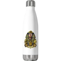 Egyptian King Tut Ancient Pharaoh Tutankhamun Stainless Steel Water Bottle