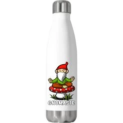 Gnomaste Yoga Gnome Stainless Steel Water Bottle