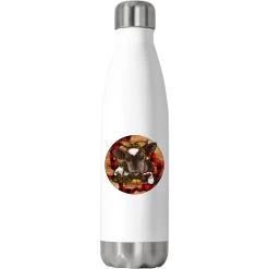 Christmas Baby Cow Stainless Steel Water Bottle
