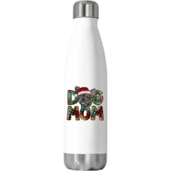 Christmas French Bulldog Mom Stainless Steel Water Bottle