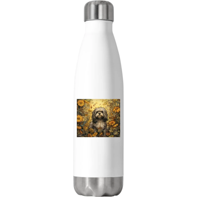Shih Tzu Stainless Steel Water Bottle