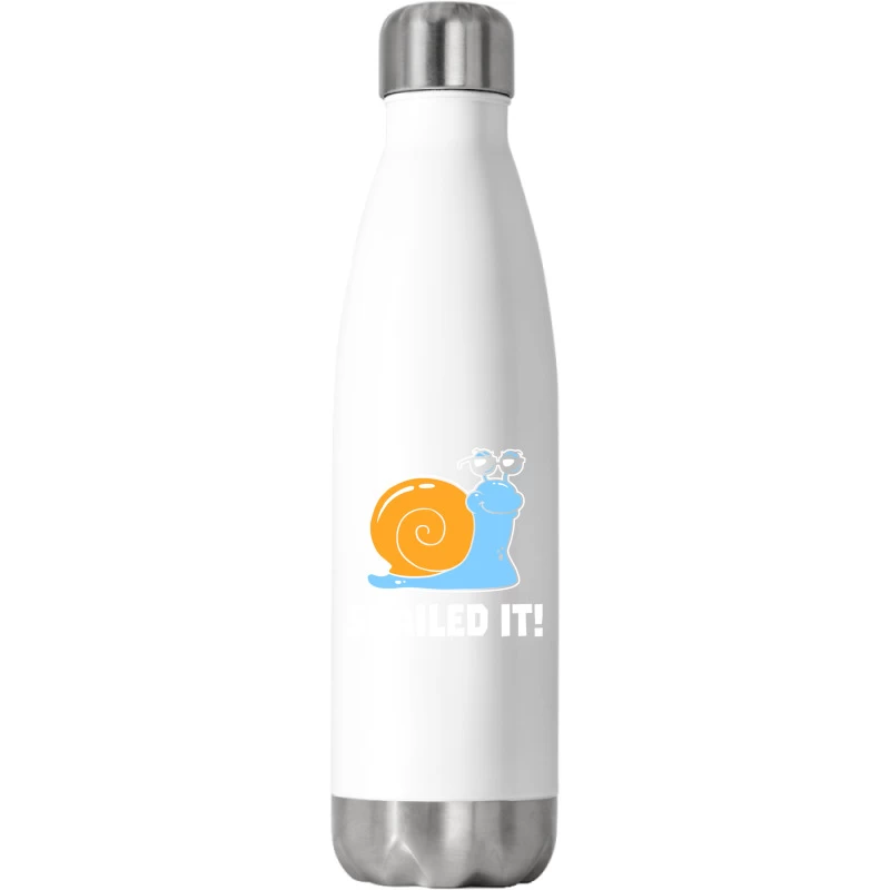 Snailed It Stainless Steel Water Bottle