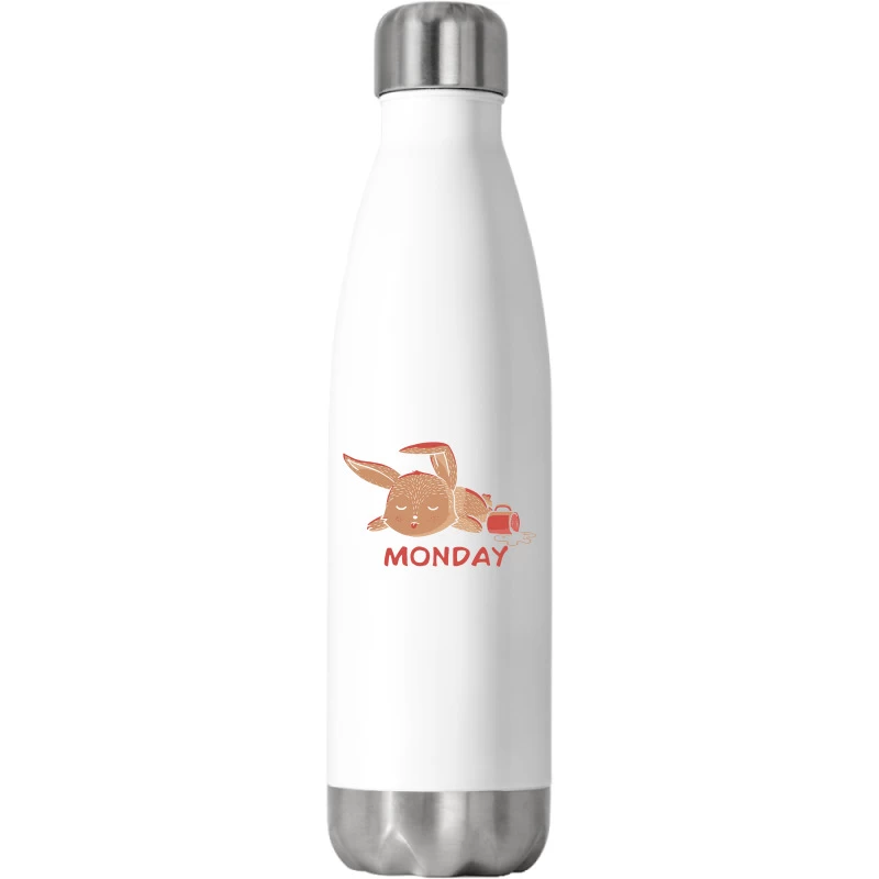 Monday Rabbit Stainless Steel Water Bottle