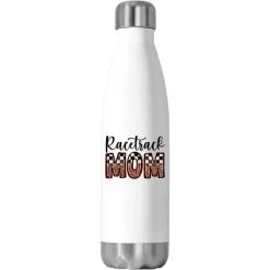 Racetrack Mom Stainless Steel Water Bottle