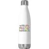 World S Okayest Barber Gift Idea Stainless Steel Water Bottle