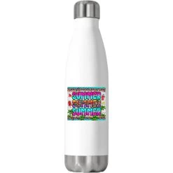 Summer Stainless Steel Water Bottle