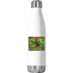 Western Macaw Parrot Stainless Steel Water Bottle