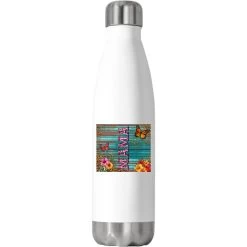 Western Leopard Mama Serape Stainless Steel Water Bottle