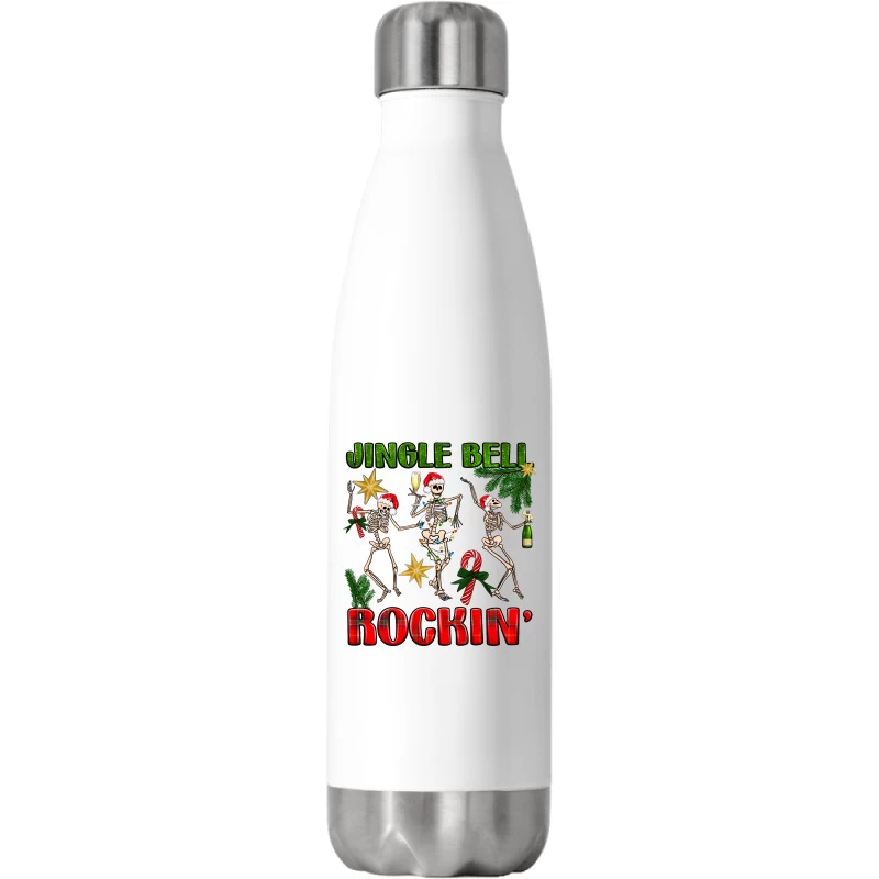 Jingle Bell Rockin' Stainless Steel Water Bottle