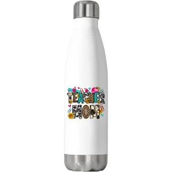 Teacher Mom Stainless Steel Water Bottle