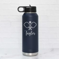 Personalized Pickleball Water Bottle With Name