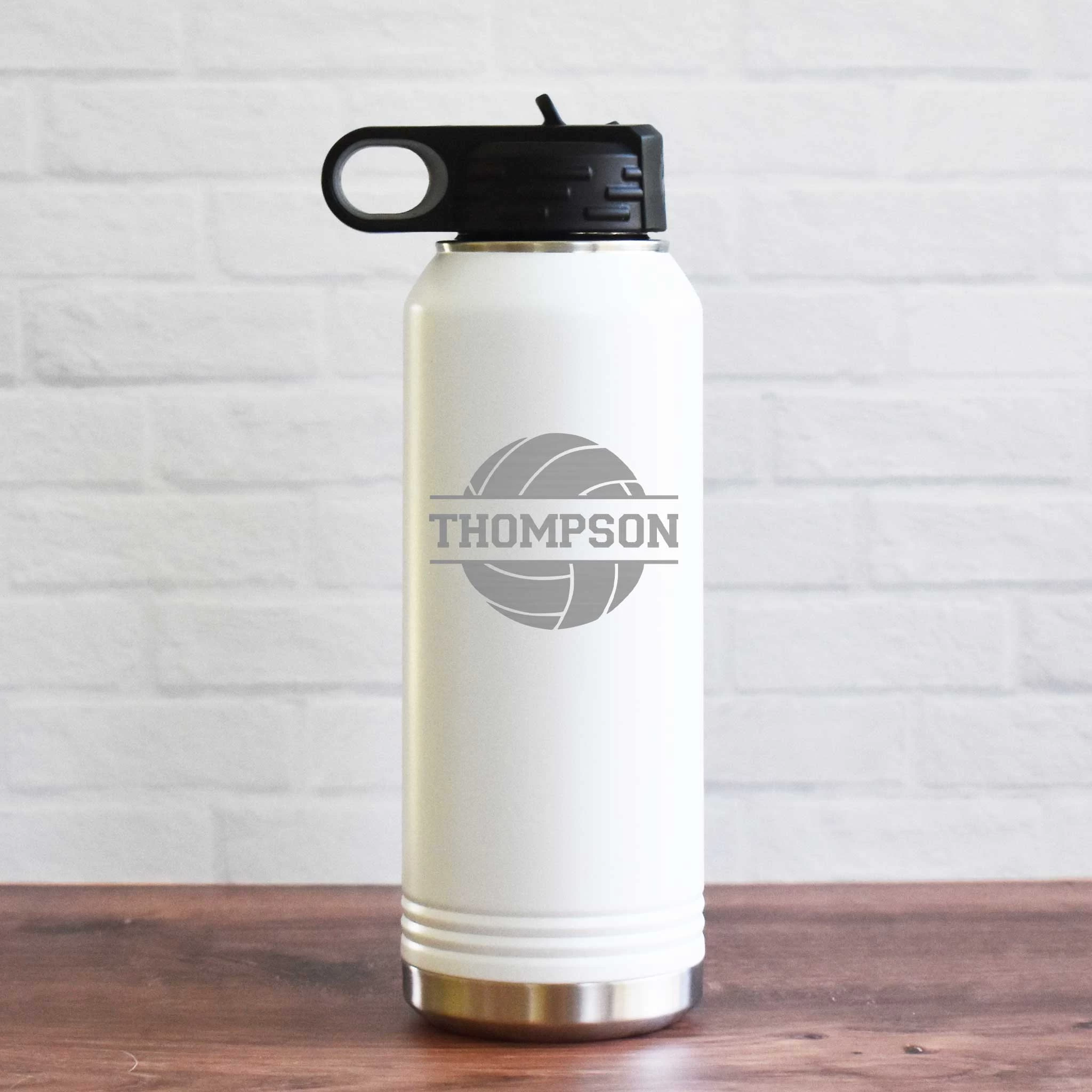 Personalized Volleyball Water Bottle With Name