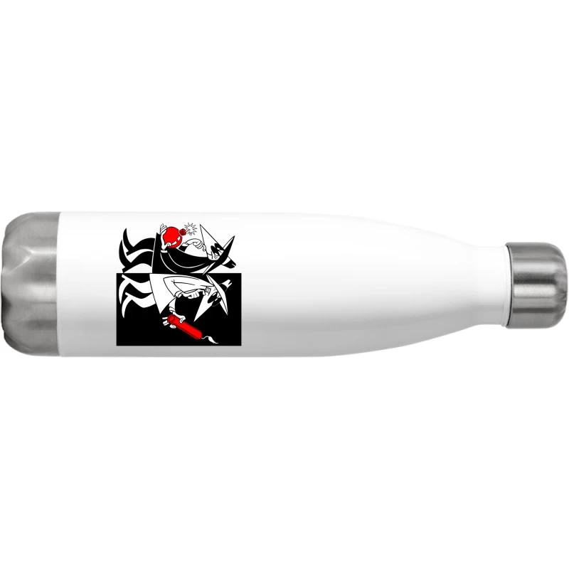 Spy Vs Spy Mad Magazine Stainless Steel Water Bottle - Image 2