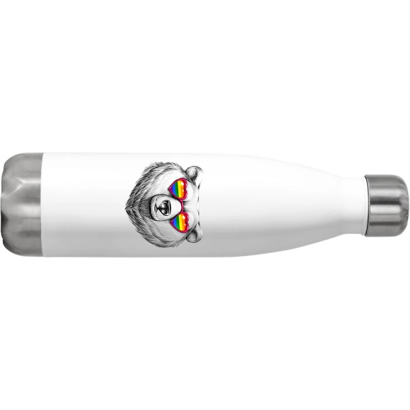 Pride Heart Stainless Steel Water Bottle - Image 2