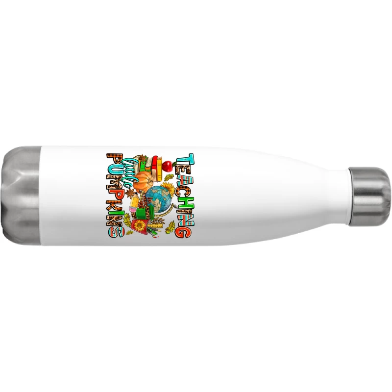 Christmas Jolly Teachers Stainless Steel Water Bottle - Image 2