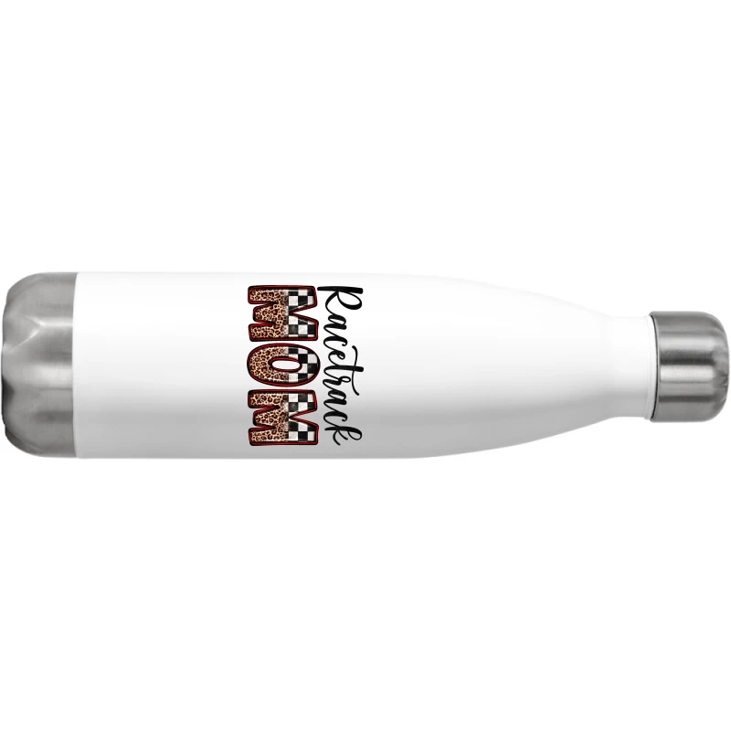Racetrack Mom Stainless Steel Water Bottle - Image 2