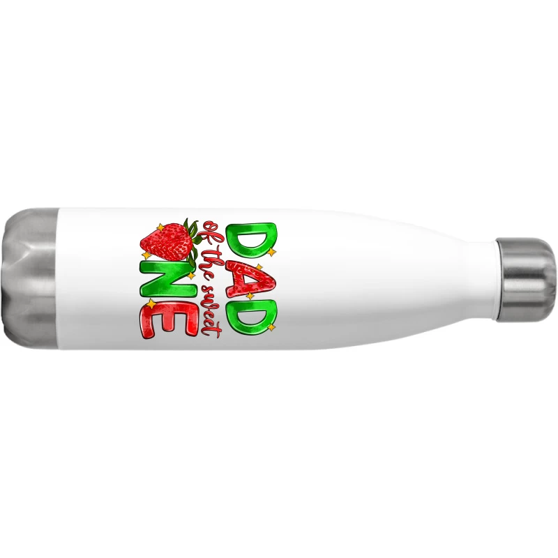 Dad Of The Sweet One Stainless Steel Water Bottle - Image 2